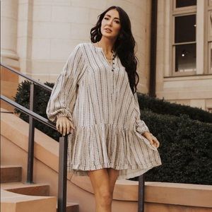 Böhme Printed Babydoll Dress